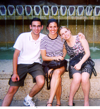 Andy, I and Tati in San Antonio